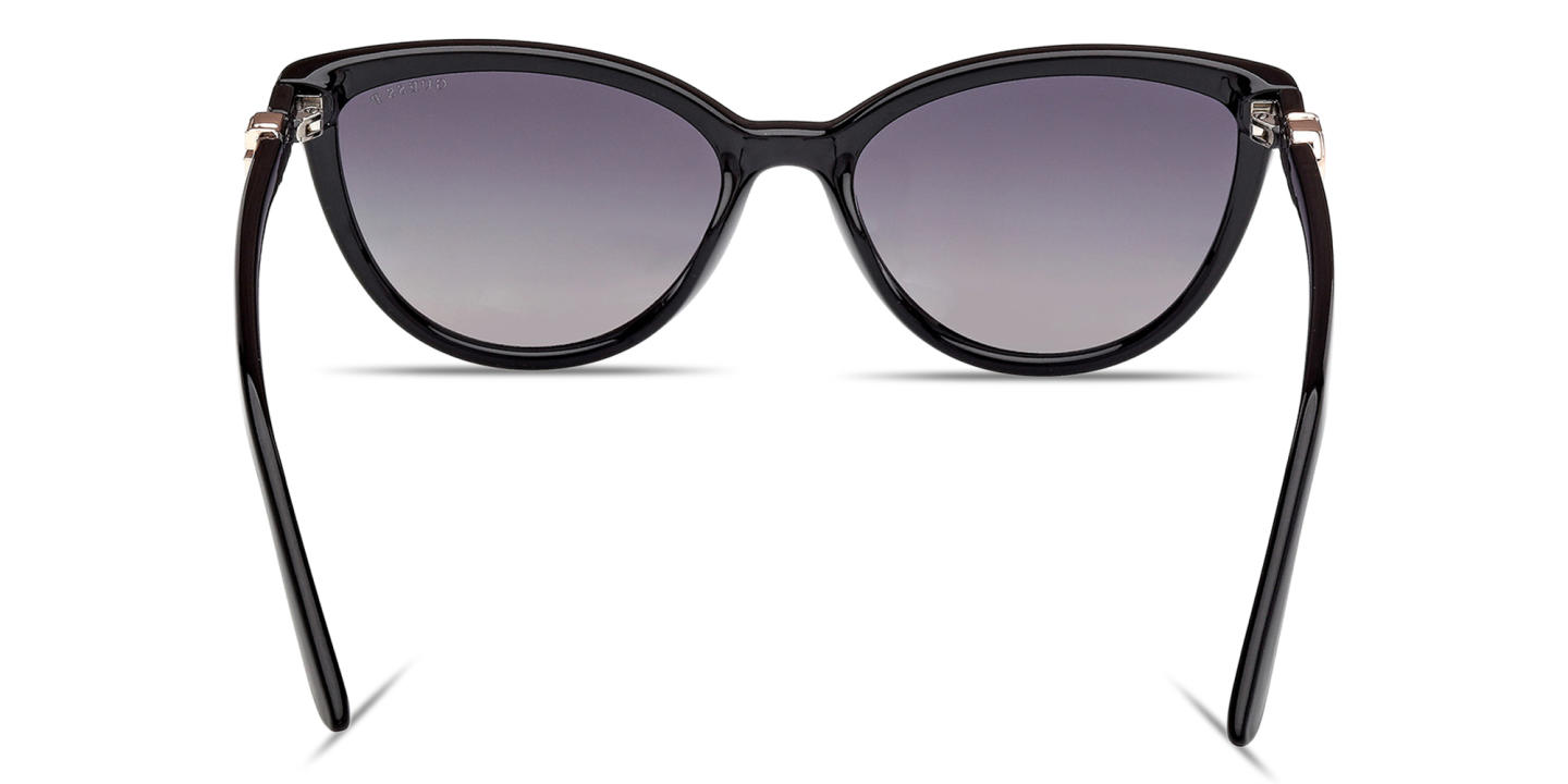 Shop Guess G Logo Cat-Eye Sunglasses in Black online.
