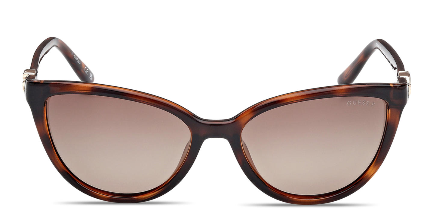 Shop Guess G Motif Cat-Eye Sunglasses in Havana online.