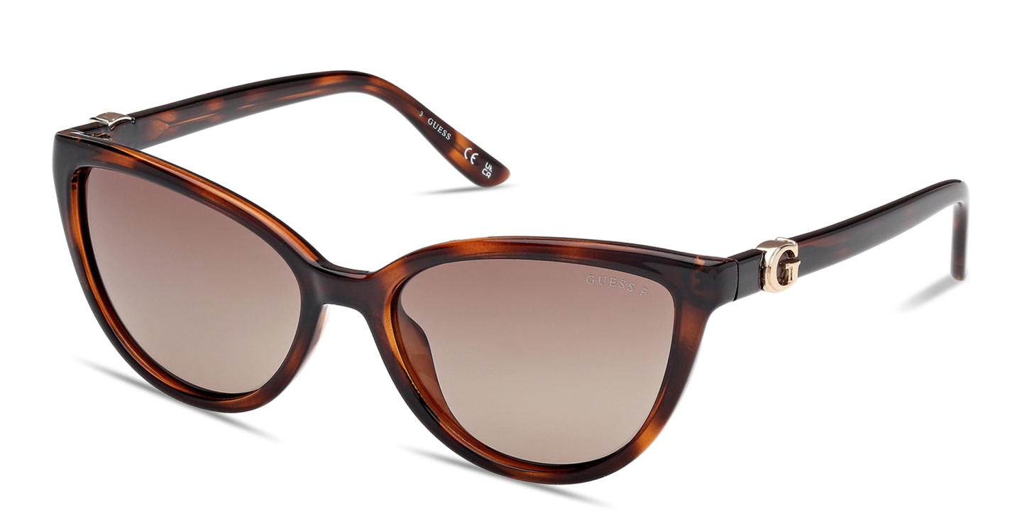Shop Guess G Motif Cat-Eye Sunglasses in Havana online.