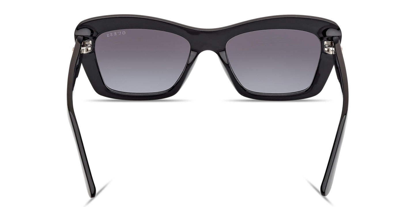 Guess G Logo Rectangle Sunglasses in Black – Product Photo 3