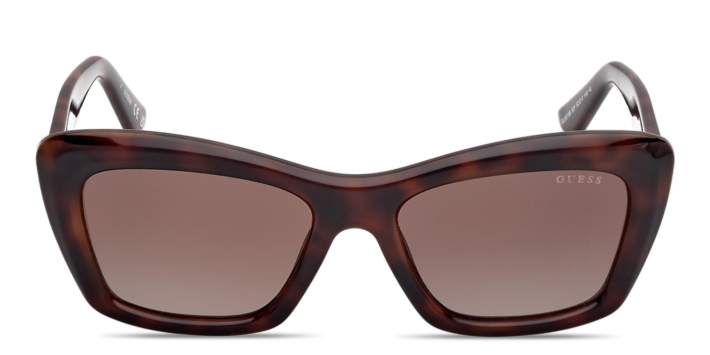 Guess G Logo Rectangle Sunglasses in Havana – Product Photo 0