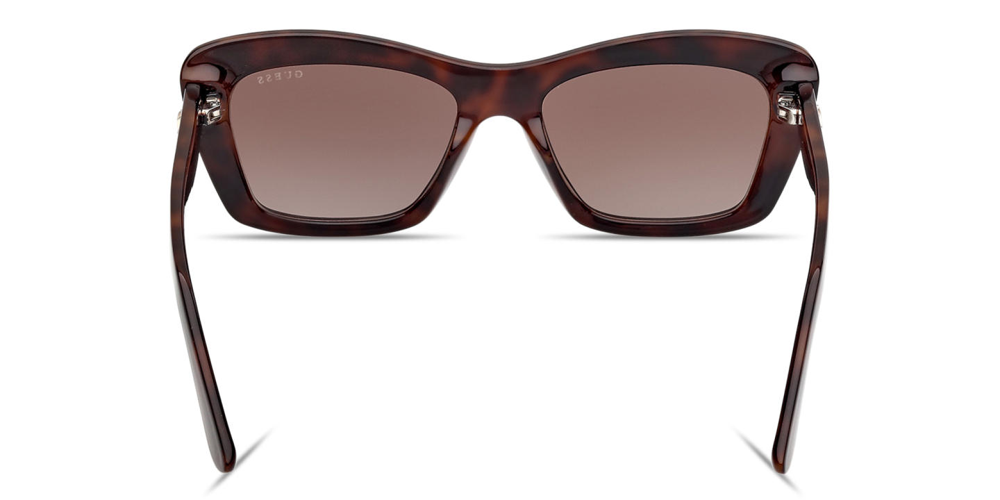 Guess G Logo Rectangle Sunglasses in Havana – Product Photo 3