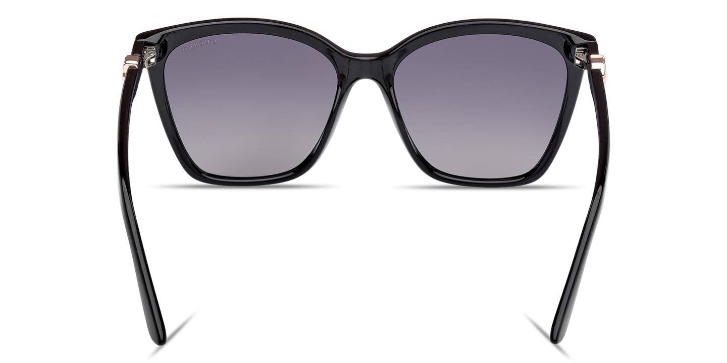 Shop Guess G Logo Square Sunglasses in Black online.