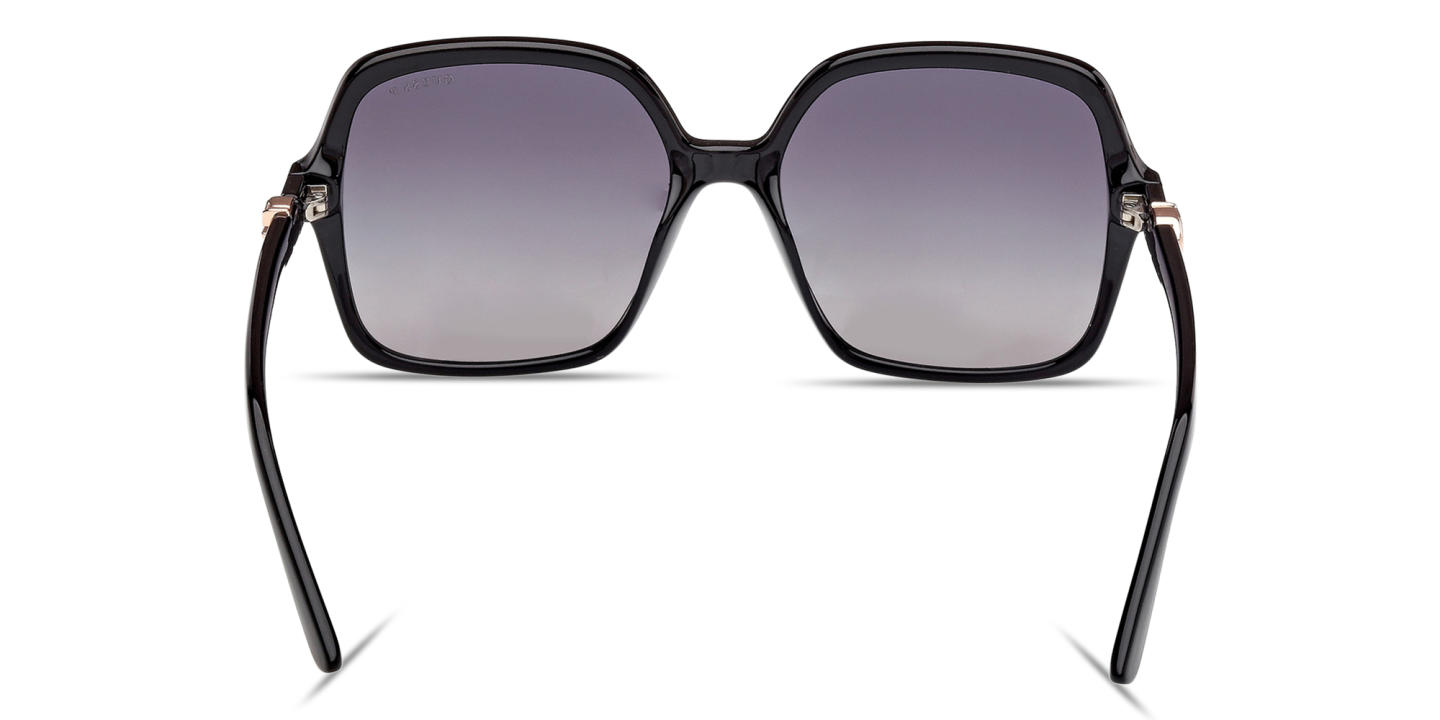 Shop Guess G Motif Oversized Square Sunglasses in Black online.