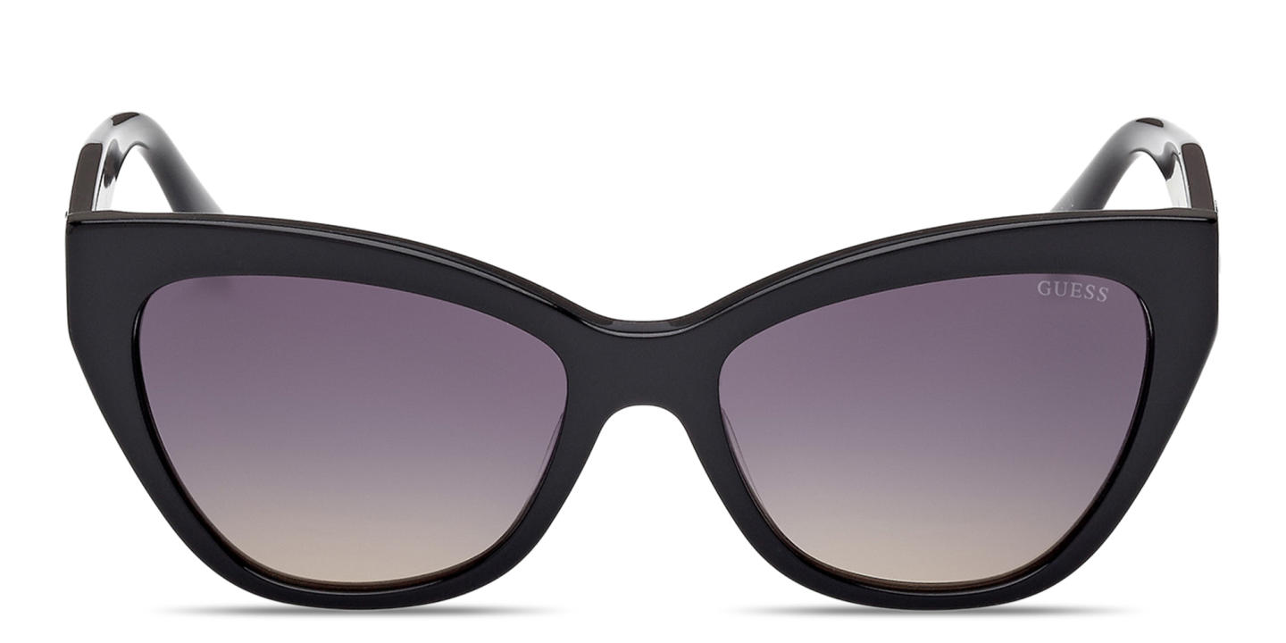 Shop Guess G Logo Cat-Eye Sunglasses in Black online.