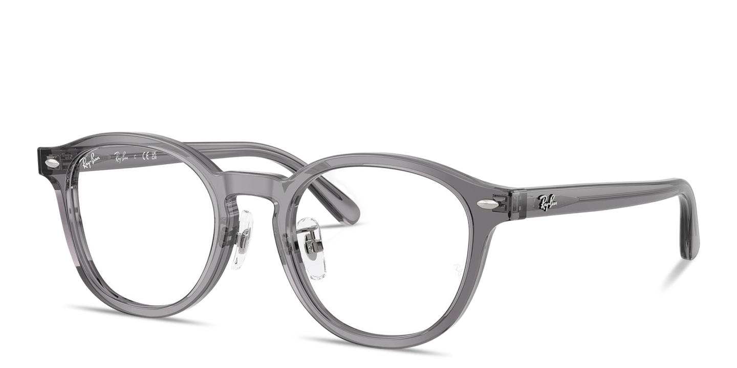 تسوق نظارات طبية أوبتيكس بإطار مربّع للجنسين راي بان بلون رمادي شفاف أونلاين.