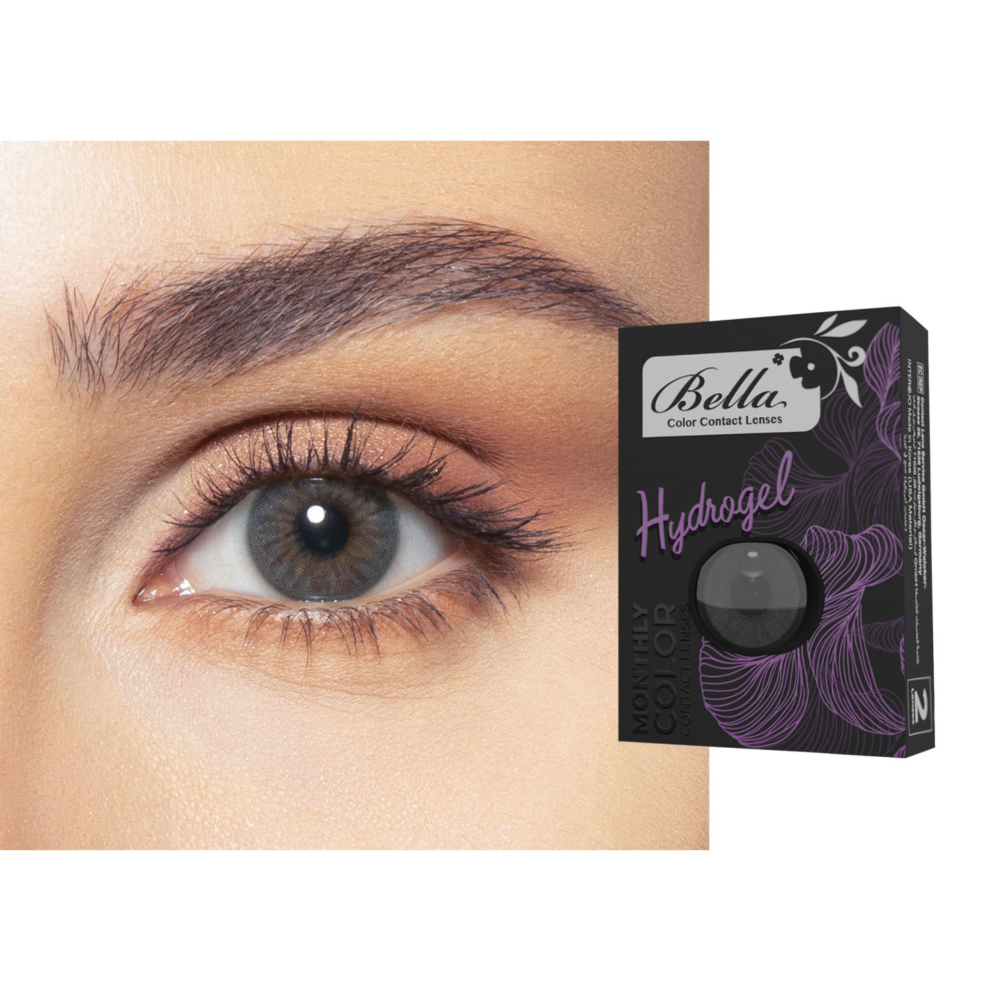 Bella ELITE Monthly Color Contact Lenses in Saturn – Product Photo 0