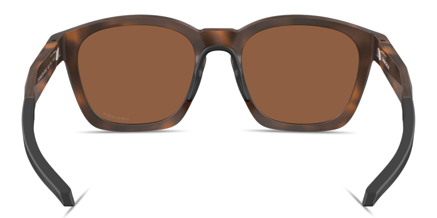 Shop Oakley Shackle Unisex Square Sunglasses in Brown Tortoise online.
