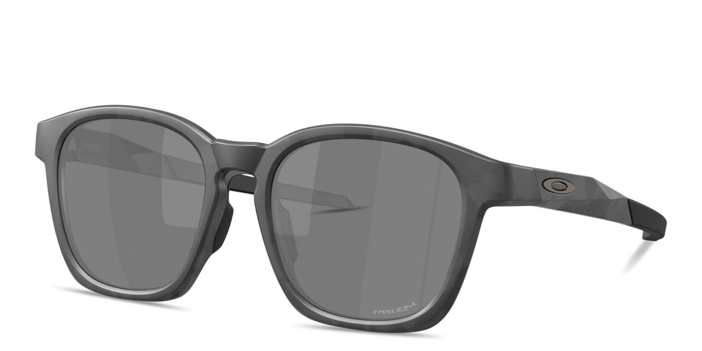 Oakley Shackle Unisex Square Sunglasses in Black Camo – Product Photo 1