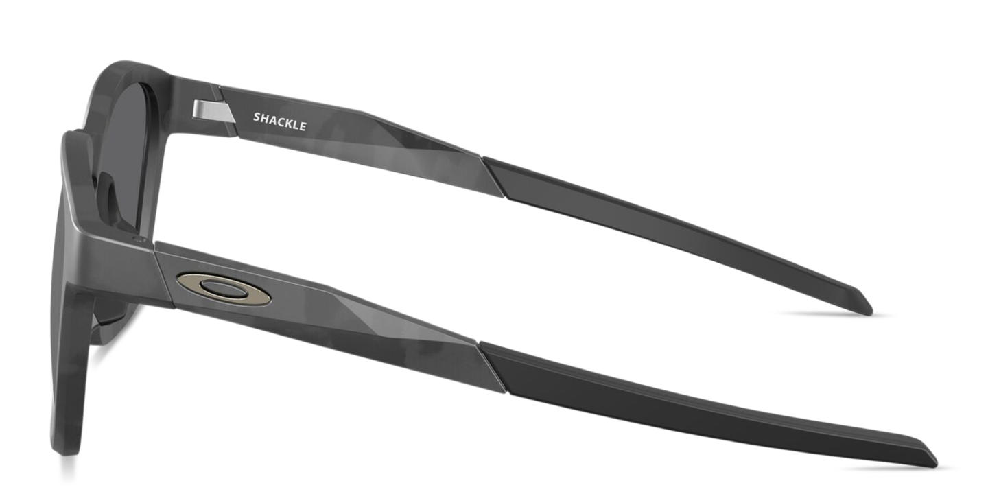 Shop Oakley Shackle Unisex Square Sunglasses in Black Camo online.
