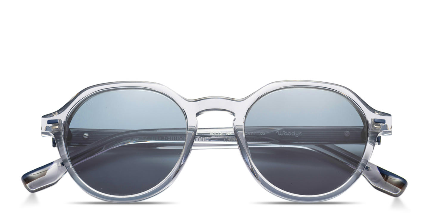 Shop Woodys Shorty Panthos Sunglasses in Grey online.