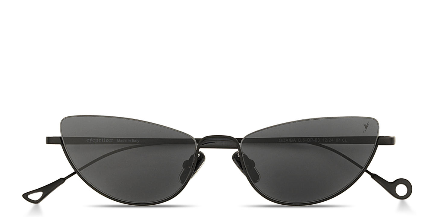 Eyepetizer Odaiba Cat-Eye Sunglasses in Black – Product Photo 0