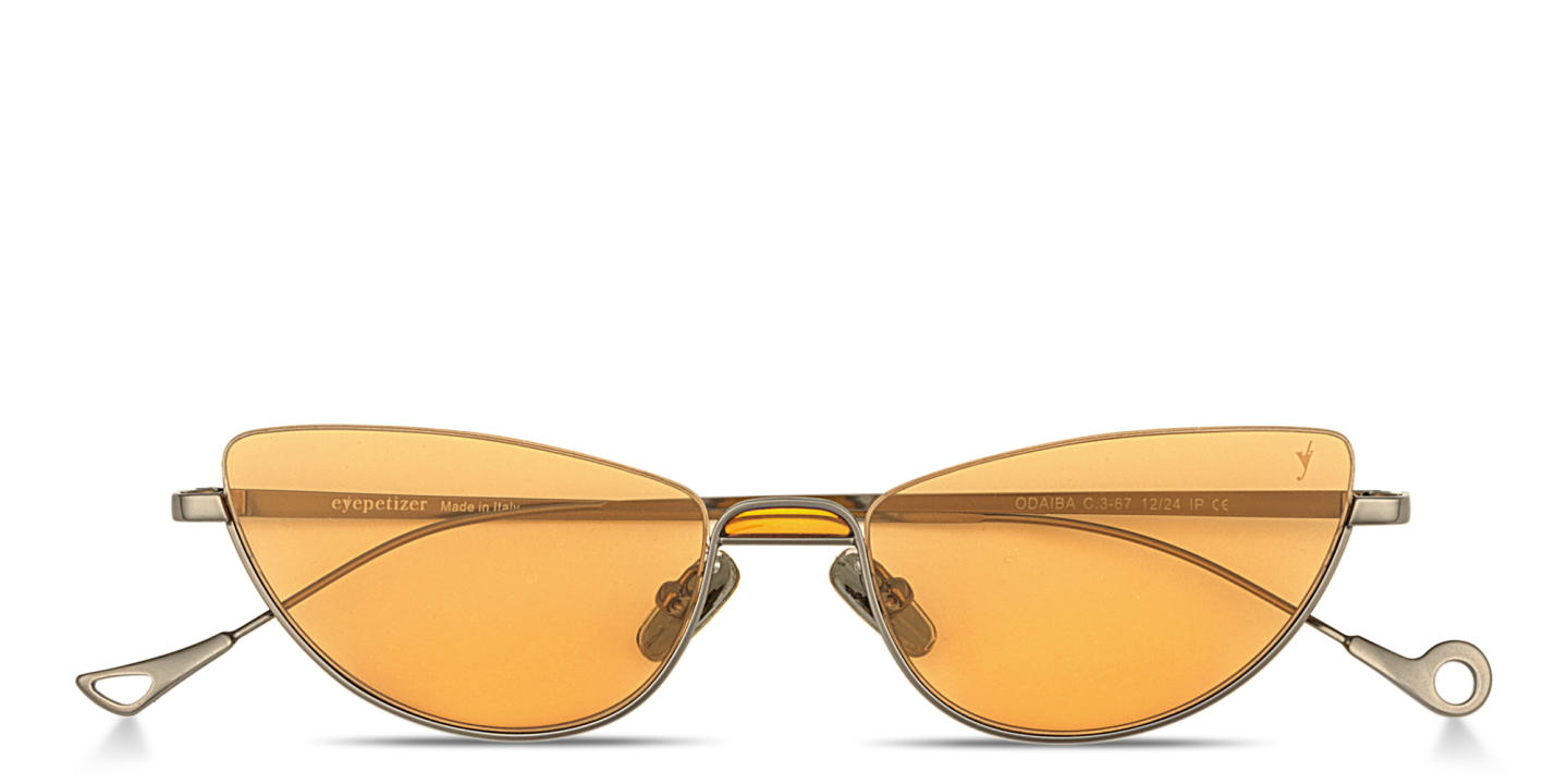 Eyepetizer Odaiba Cat-Eye Sunglasses in Gunmetal – Product Photo 0