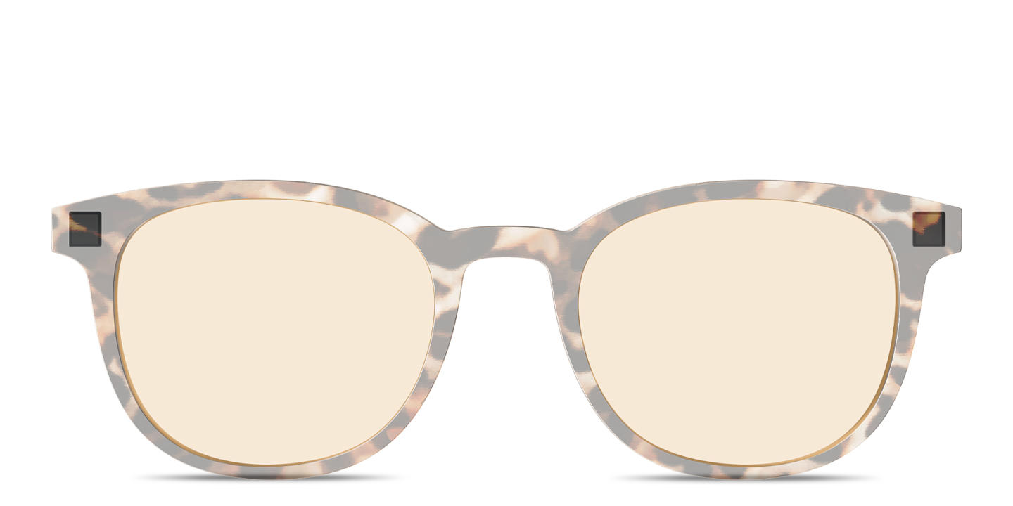 Shop Pair Eyewear The Reese Sun Top in Neutral Tort Crystal online.