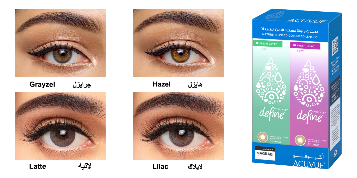 ACUVUE 1-Day ACUVUE® DEFINE® Fresh Quattro Pack in Multiple – Product Photo 0