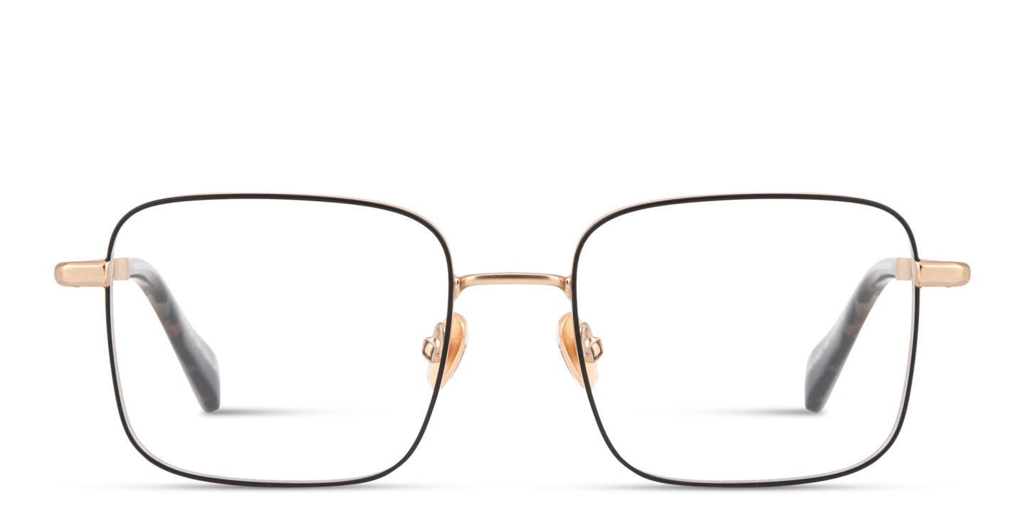 ALL SAINTS Alec Square Eyeglasses in Black – Product Photo 0