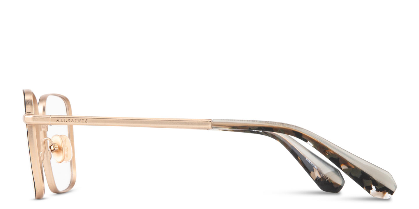 ALL SAINTS Alec Square Eyeglasses in Black – Product Photo 3