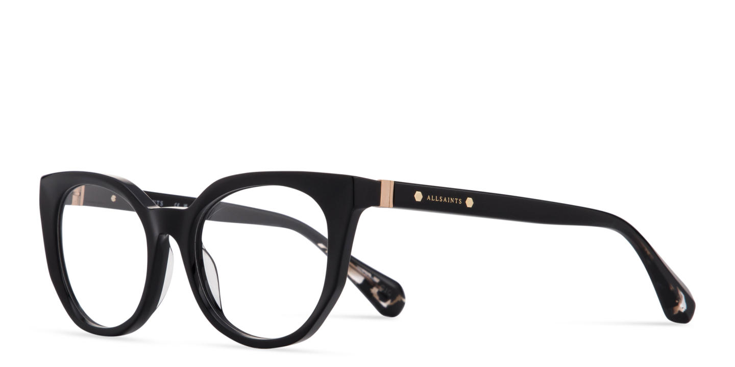 Shop ALL SAINTS Bella Cat-Eye Eyeglasses in Black online.