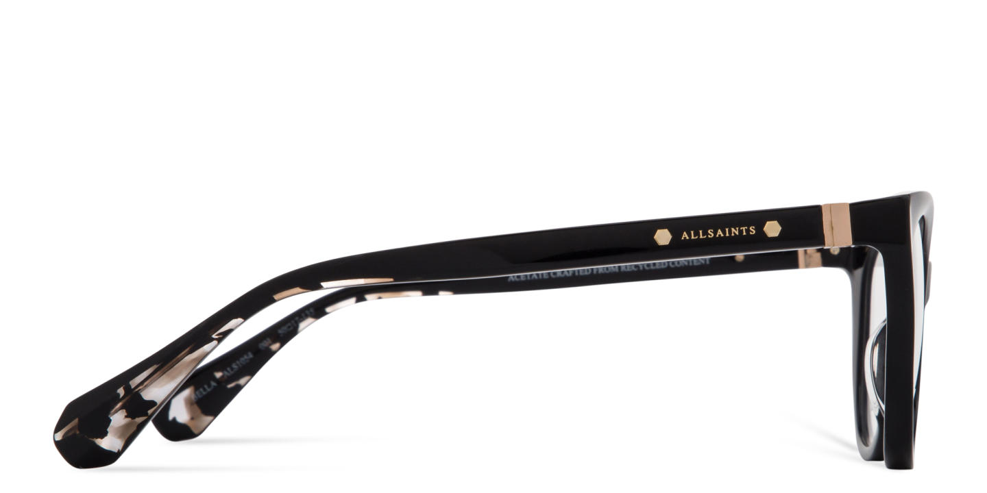 ALL SAINTS Bella Cat-Eye Eyeglasses in Black – Product Photo 2
