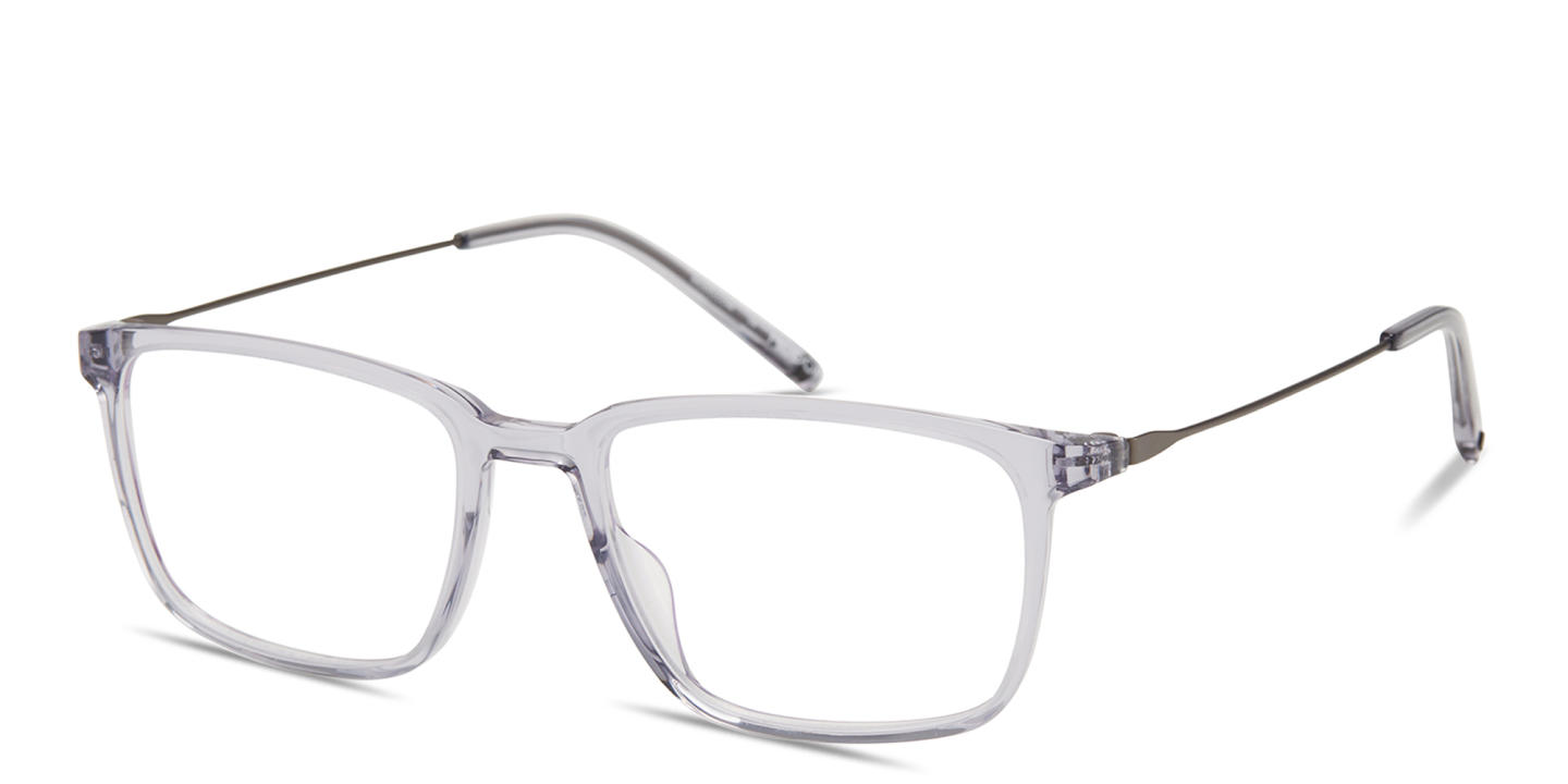 Shop Modo Unisex Rectangle Eyeglasses in Gunmetal online.