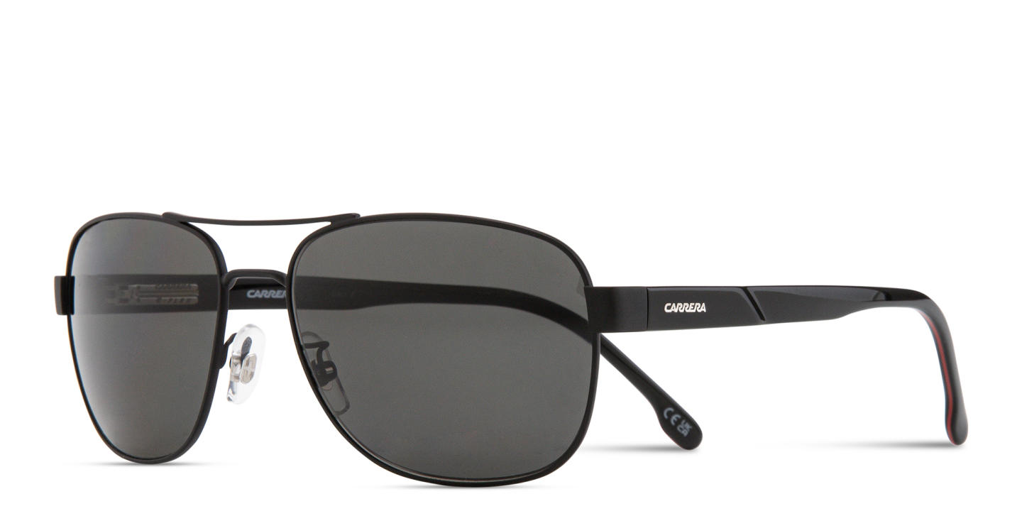 Shop Carrera C Flex Rectangle Sunglasses in Black online.