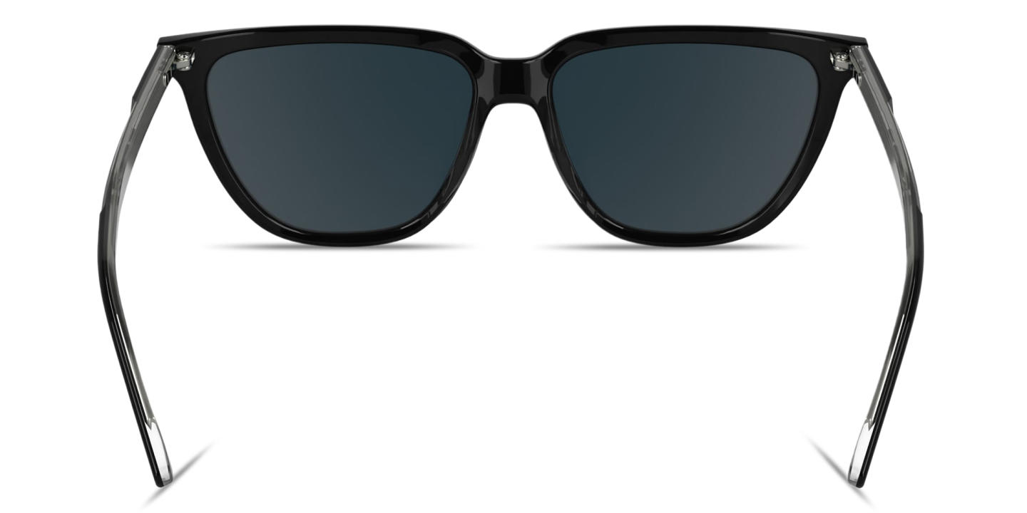 Calvin Klein Logo Signature Cat-Eye Sunglasses in Black – Product Photo 3