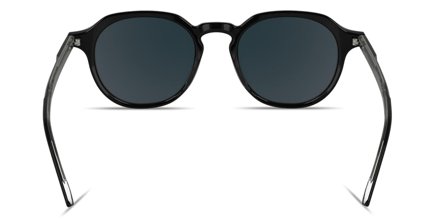 Calvin Klein Logo Signature Unisex Panthos Sunglasses in Black – Product Photo 3