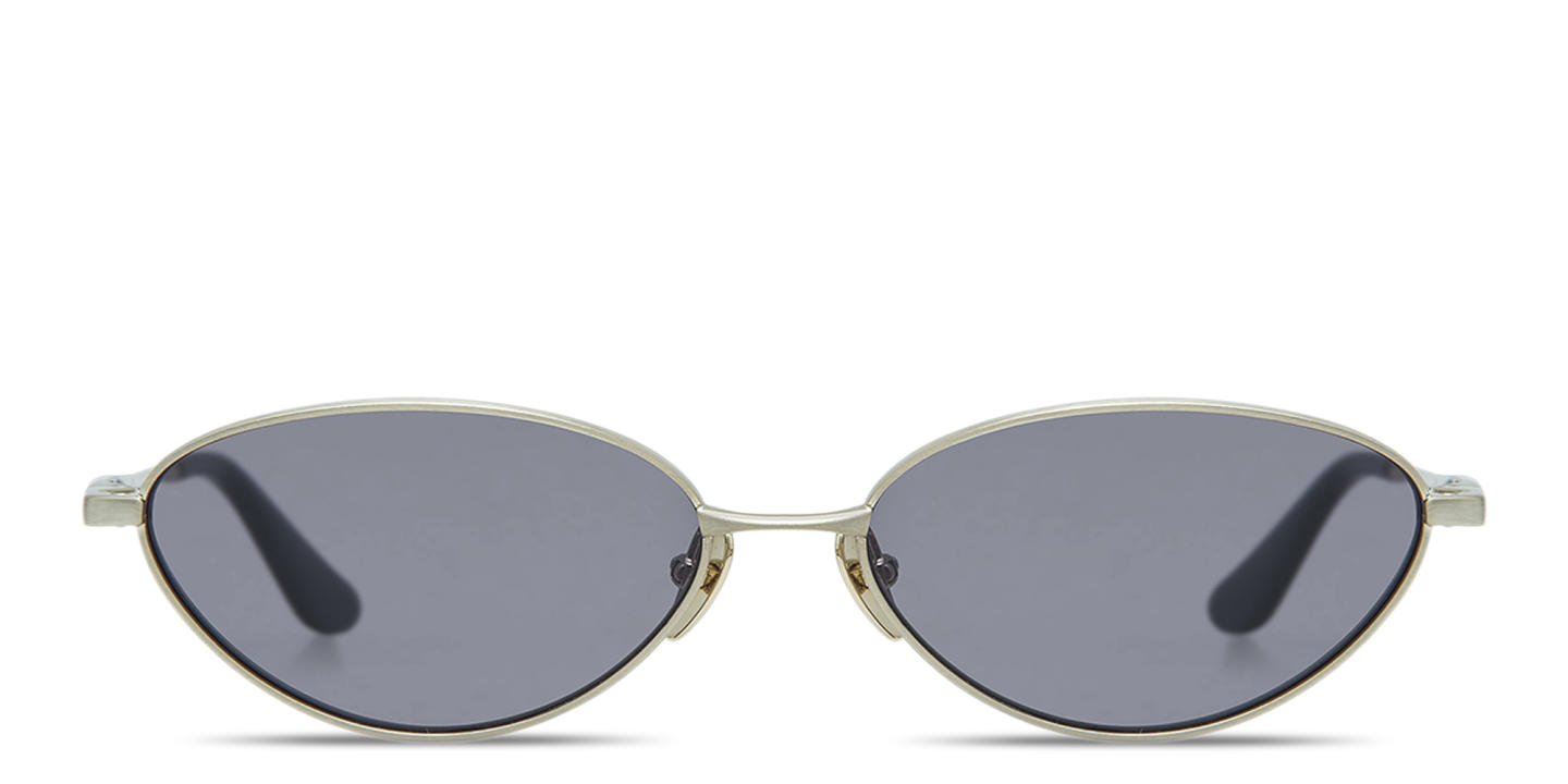 Shop GIGI STUDIOS Thrive 028 Wide Cat-Eye Sunglasses in Gold online.