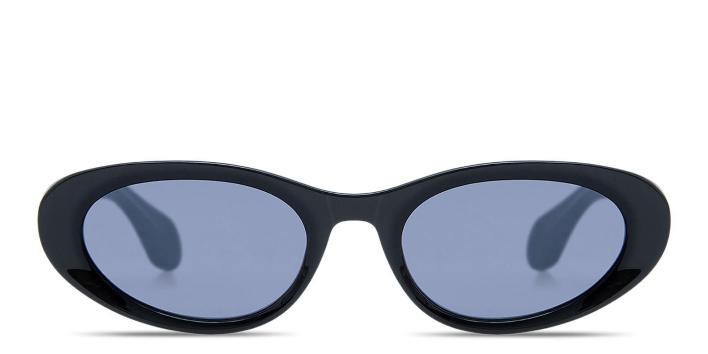 Shop GIGI STUDIOS Thrive 022 Oval Sunglasses in Black online.