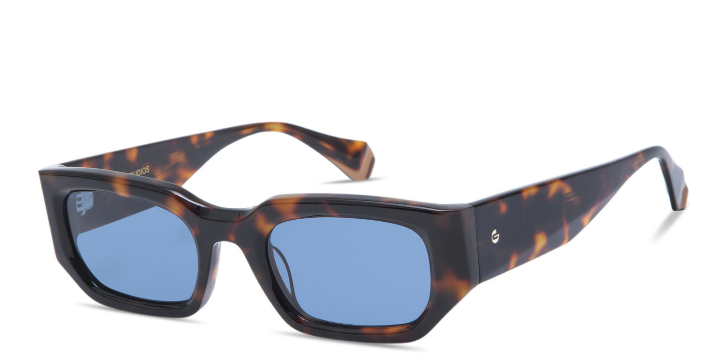 Shop GIGI STUDIOS Natalie II Square Sunglasses in Havana online.