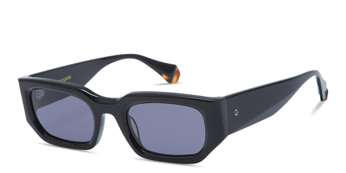 Shop GIGI STUDIOS Natalie II Square Sunglasses in Black online.