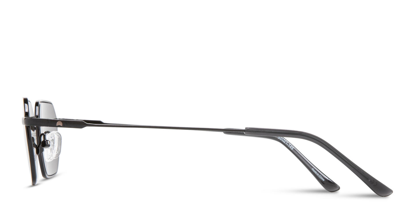 Shop TRICE Logo Irregular Sunglasses in Black online.