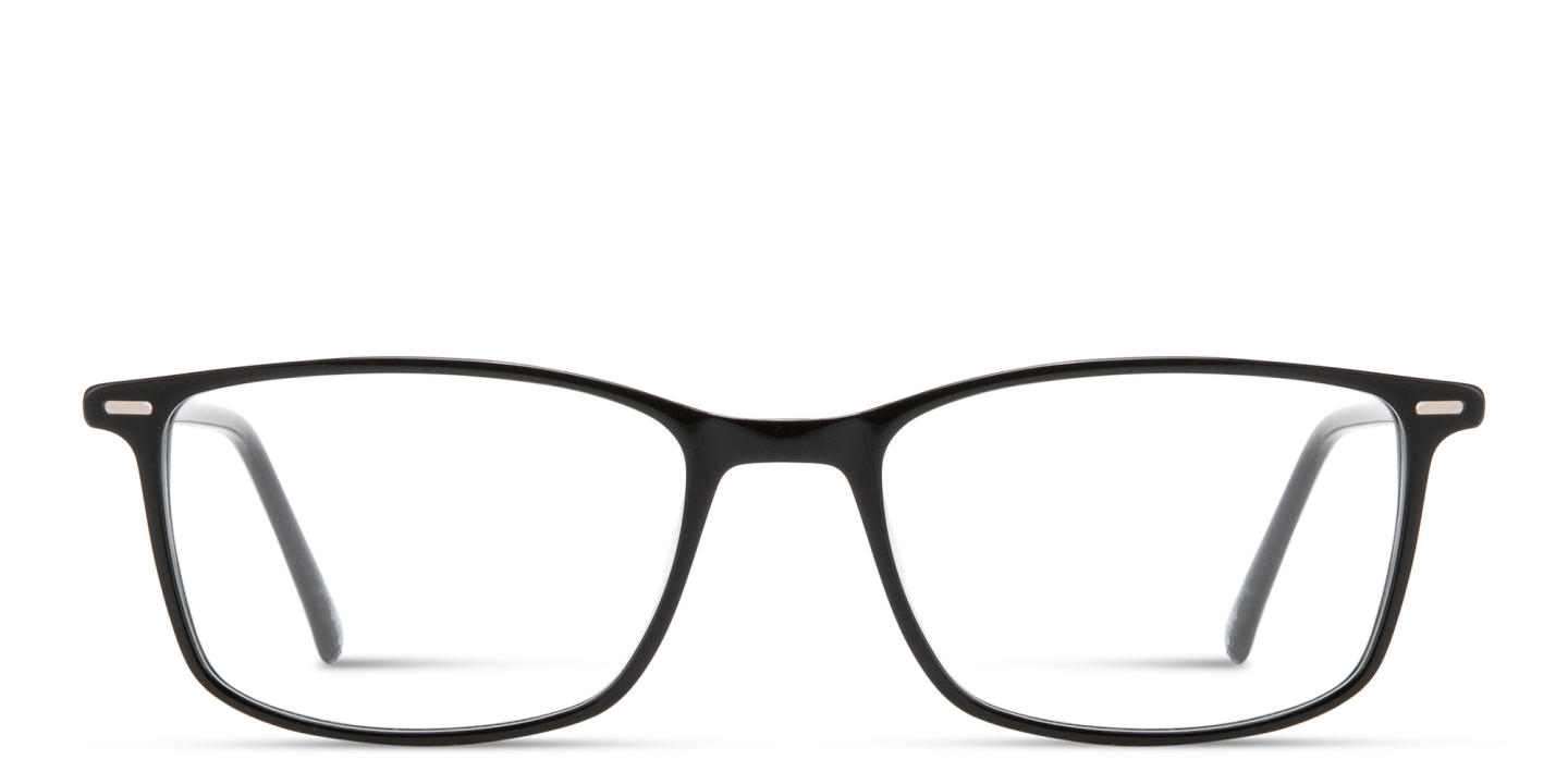 Shop TRICE Logo Rectangle Eyeglasses in Black online.