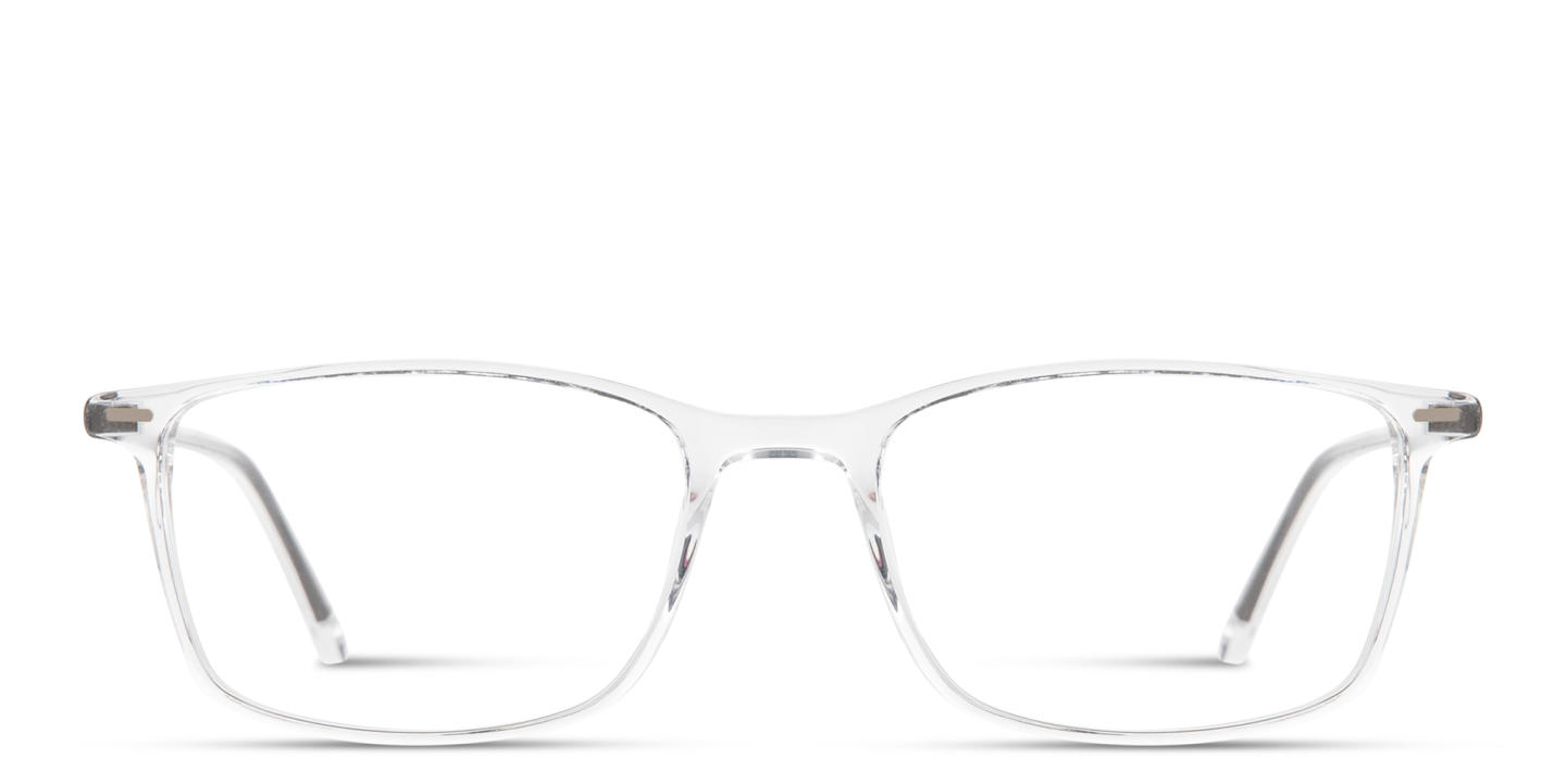 Shop TRICE Logo Rectangle Eyeglasses in Clear online.