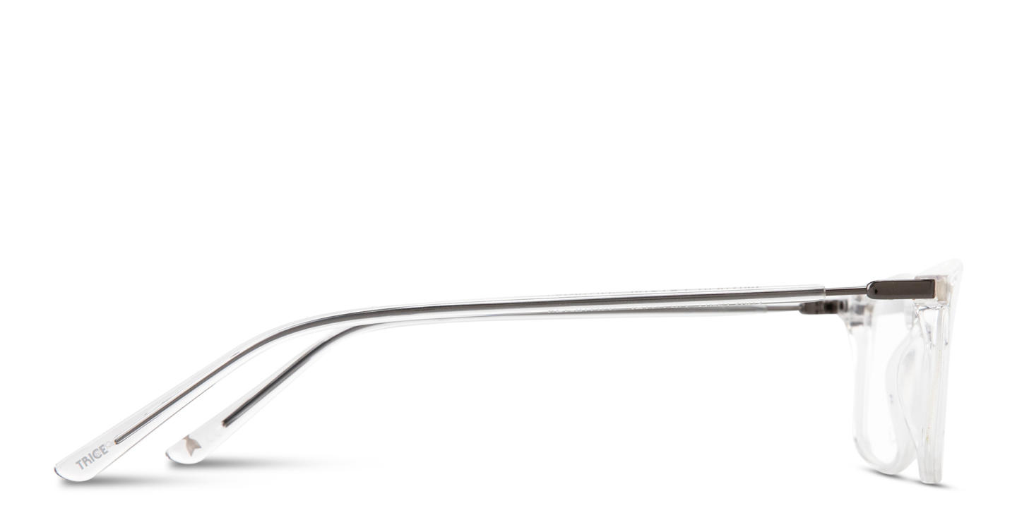 Shop TRICE Logo Rectangle Eyeglasses in Clear online.