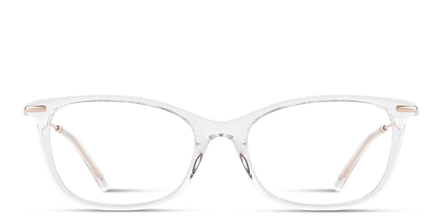 Shop TRICE Logo Cat-Eye Eyeglasses in Clear online.
