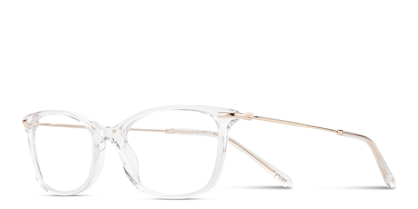 Shop TRICE Logo Cat-Eye Eyeglasses in Clear online.