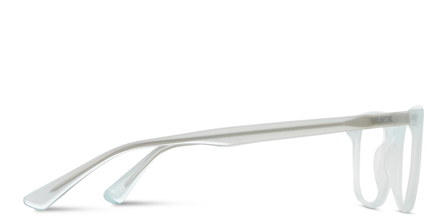 Shop TRICE Logo Kids Square Eyeglasses in Green online.