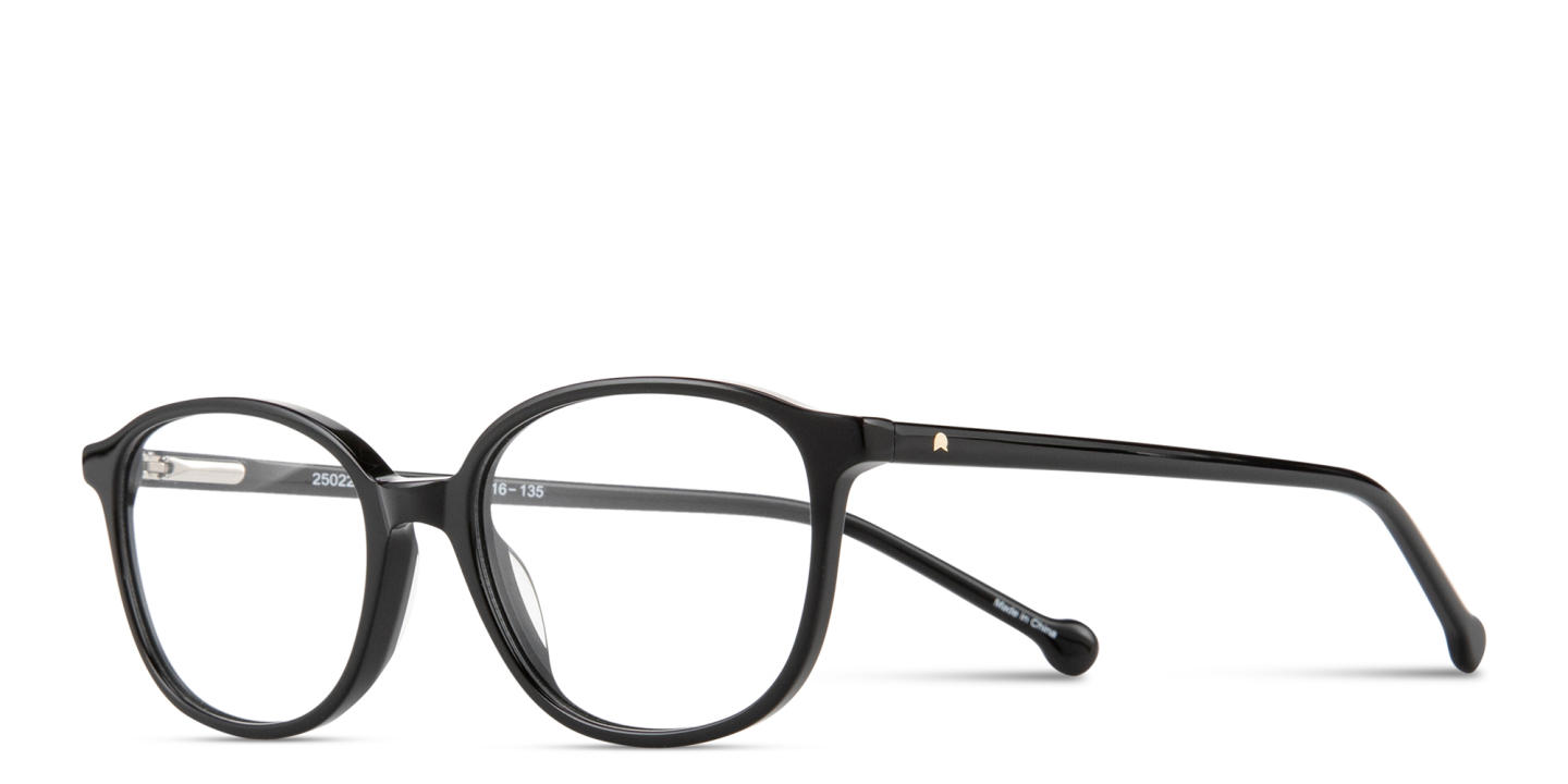 Shop TRICE Logo Kids Round Eyeglasses in Black online.