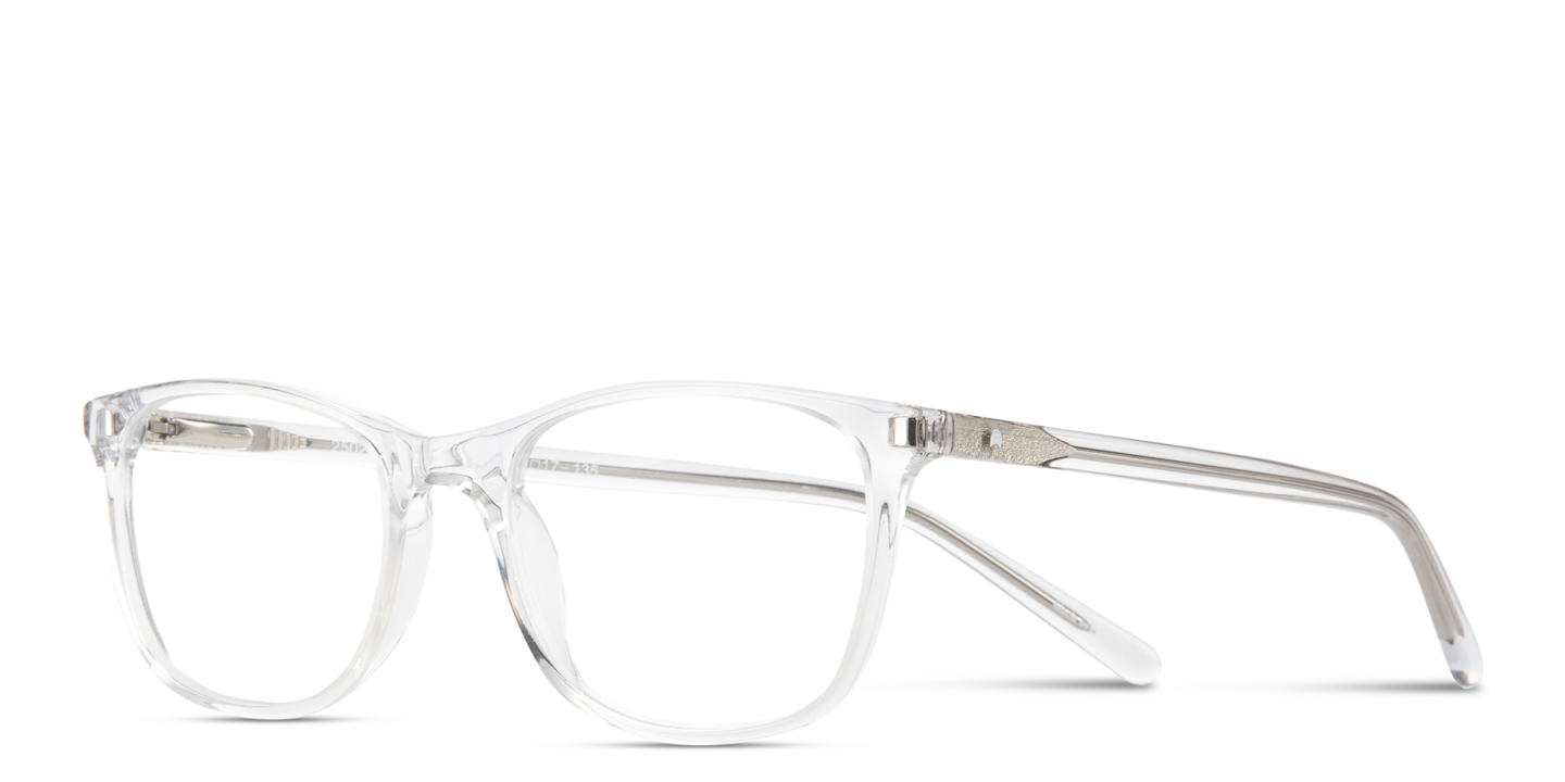 Shop TRICE Logo Kids Square Eyeglasses in Clear online.