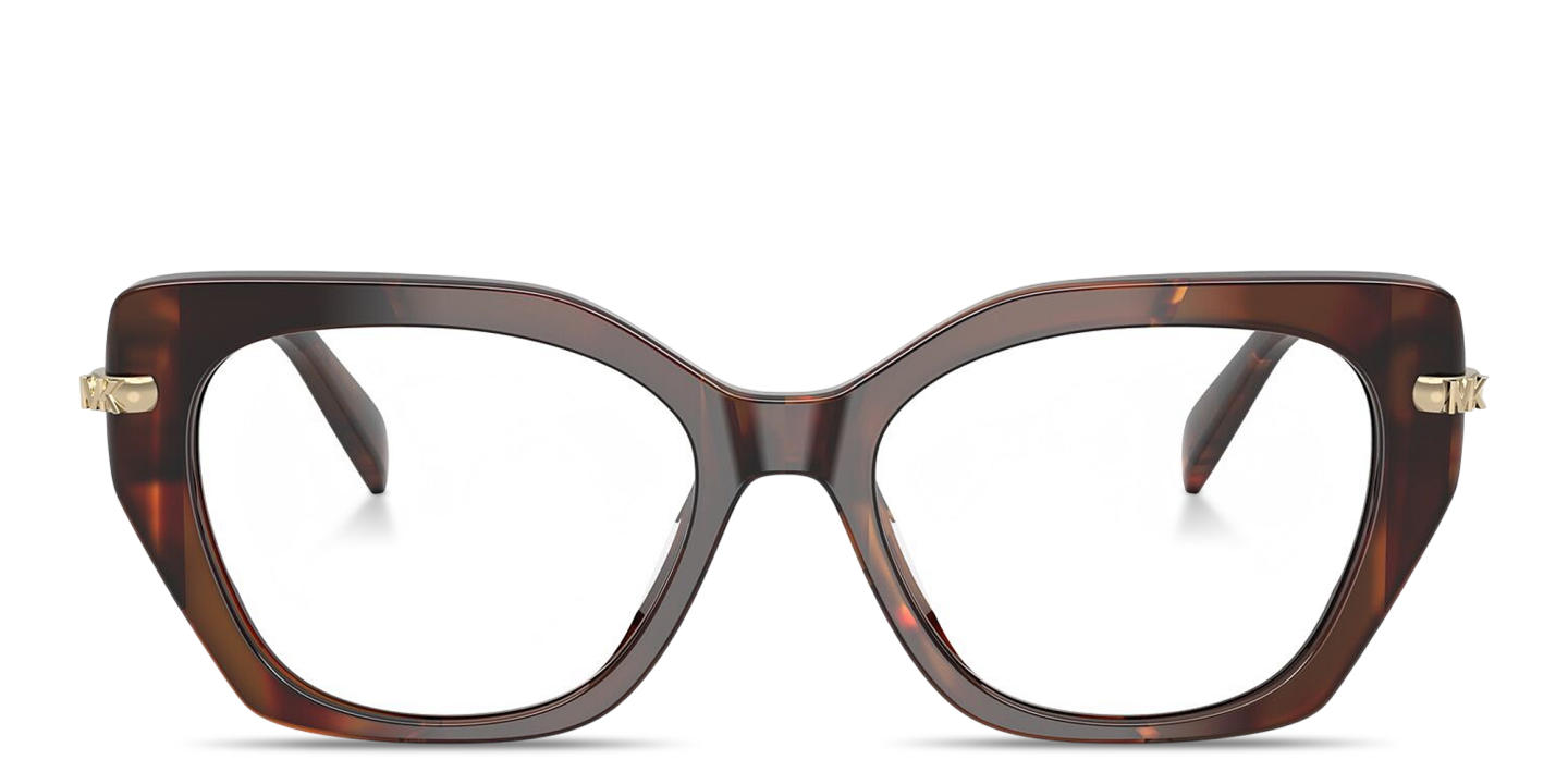 Michael Kors Nashville Irregular Eyeglasses in Tortoise – Product Photo 0