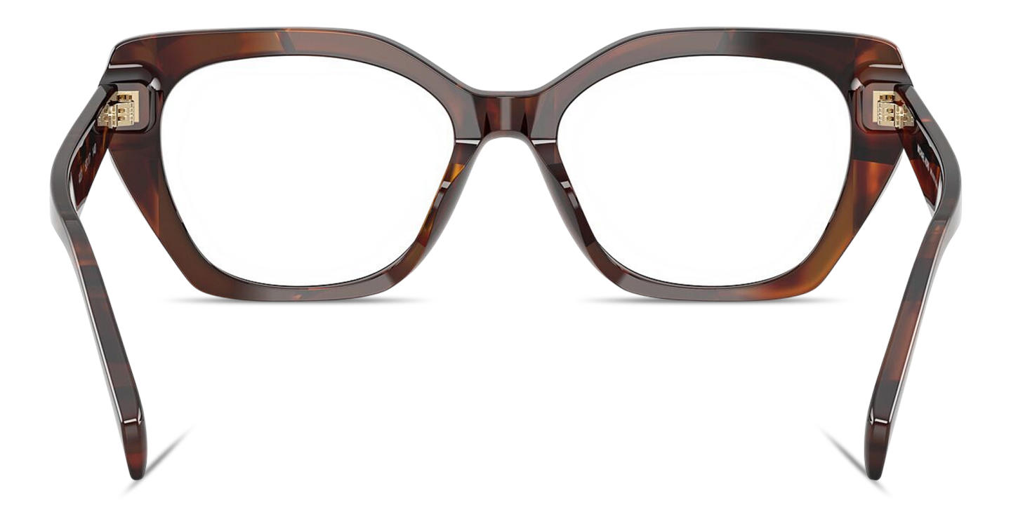 Shop Michael Kors Nashville Irregular Eyeglasses in Tortoise online.