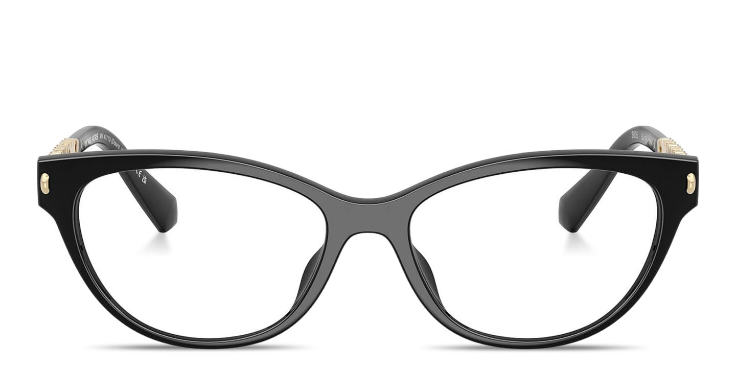 Shop Michael Kors Douro Valley Cat-Eye Eyeglasses in Black online.