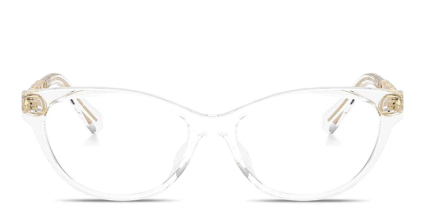Shop Michael Kors Douro Valley Cat-Eye Eyeglasses in Crystal online.