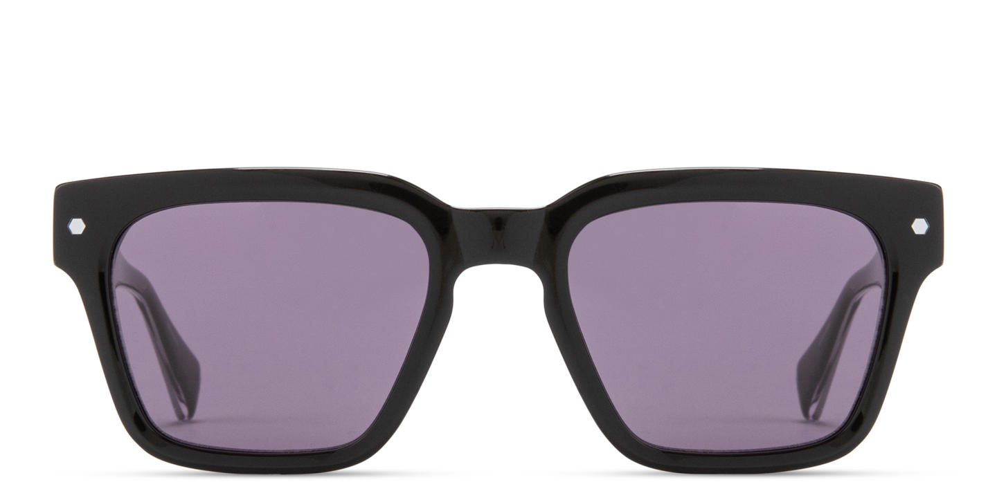 Shop ALL SAINTS Suki Unisex Square Sunglasses in Black online.
