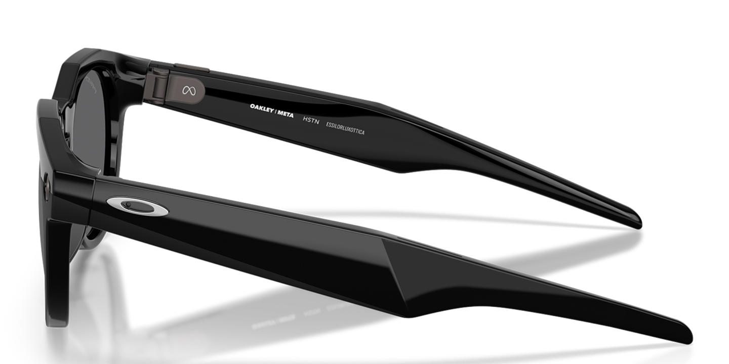 Oakley Meta HSTN Limited Edition Unisex Round Sunglasses in Black – Product Photo 3