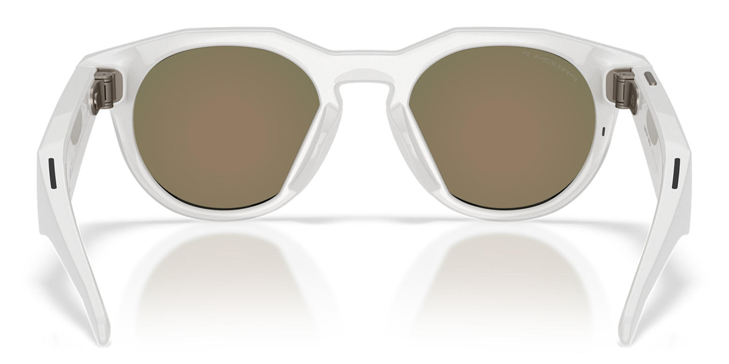 Oakley Meta HSTN Limited Edition Unisex Round Sunglasses in Warm Grey – Product Photo 4
