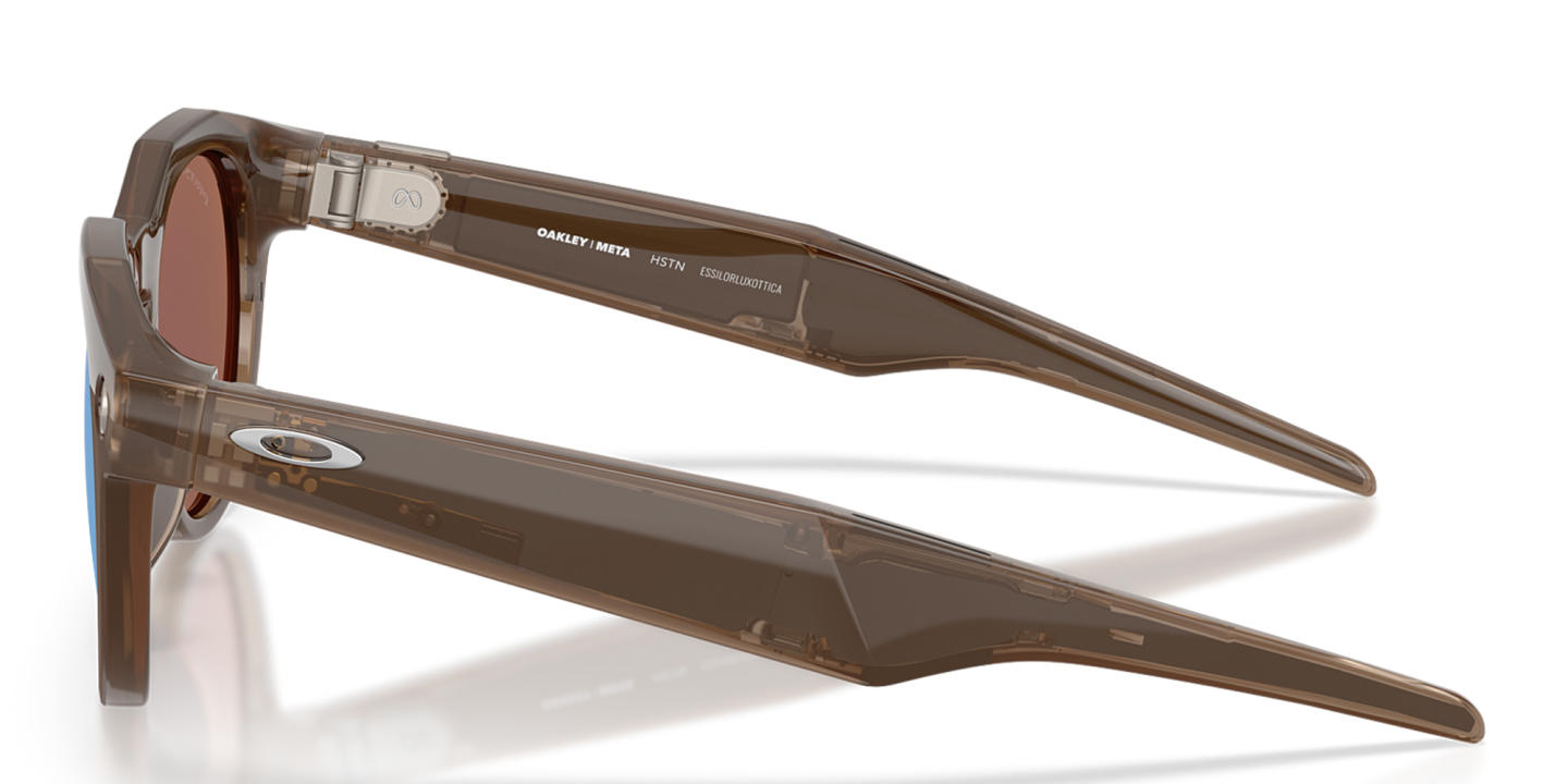 Oakley Meta HSTN Limited Edition Unisex Round Sunglasses in Brown Smoke – Product Photo 2