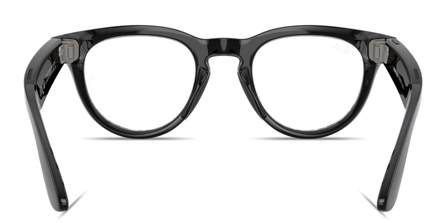 Ray-Ban Meta Headliner Transitions® Unisex Panthos Sunglasses in Shiny Black – Product Photo 5