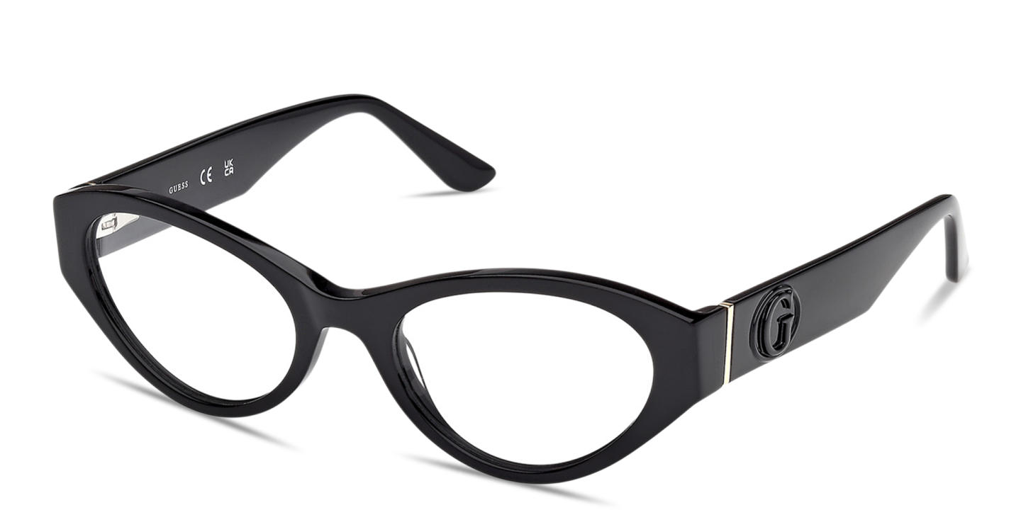 Shop Guess G Cat-Eye Eyeglasses in Black online.